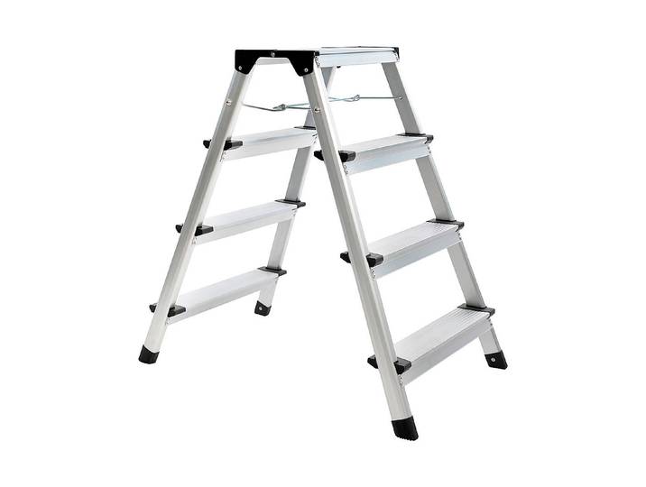 Merox Bockleiter Tritt 2 × 4 Sprossen