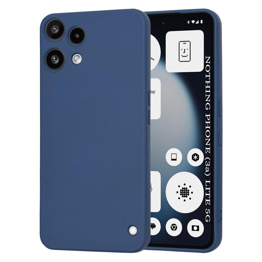 Techsuit - SoftFlex - Nothing Phone (3a) Lite - Navy Blue (Nothing Phone (3a)) (65467283)