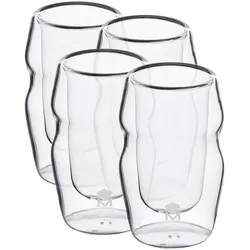 Masterpro Mixology - Set mit 4 50-ml-Likören aus Borosilikatglas