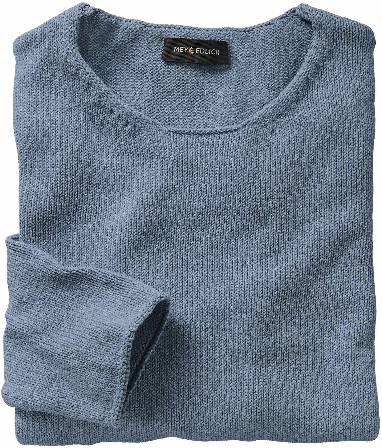 Mey & Edlich Upcycled Sweater Blau 48