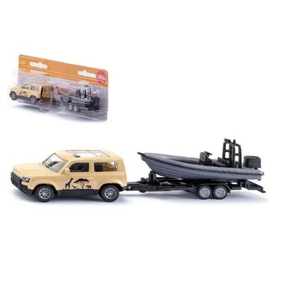 Siku 1126 - Land Rover Defender Safari with Boat, 170x36x41mm