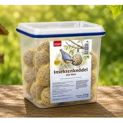 Insektenknödel mit Netz