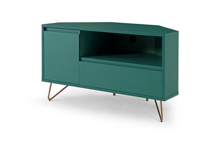 Lowboard Austin grün/gold MDF/Metall B 100 cm