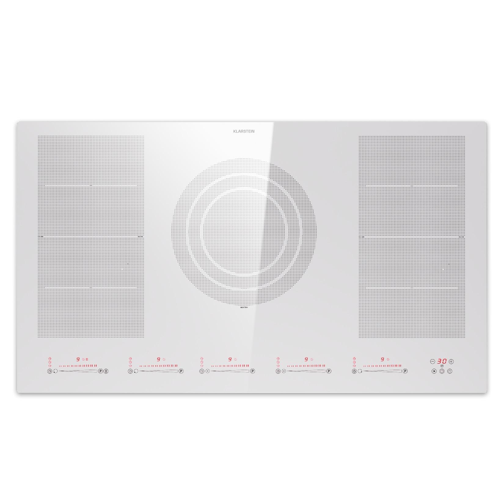 Masterzone 90 Flex Induktionskochfeld Einbau 5 Kochzonen 2 Flex-Zonen ThermoBoost Smart Flex Technology max. 12600 Watt