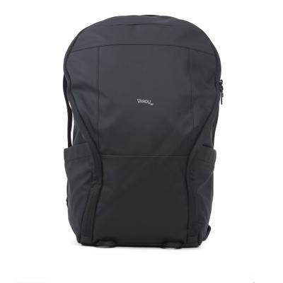 Laptoprucksack VARGU "TEMS 1", Damen, Gr. B/H/T: 26cm x 44cm x 14cm, onesize, schwarz, Polyethylen, Rucksäcke Laptoprucksack, mit recyceltem PET