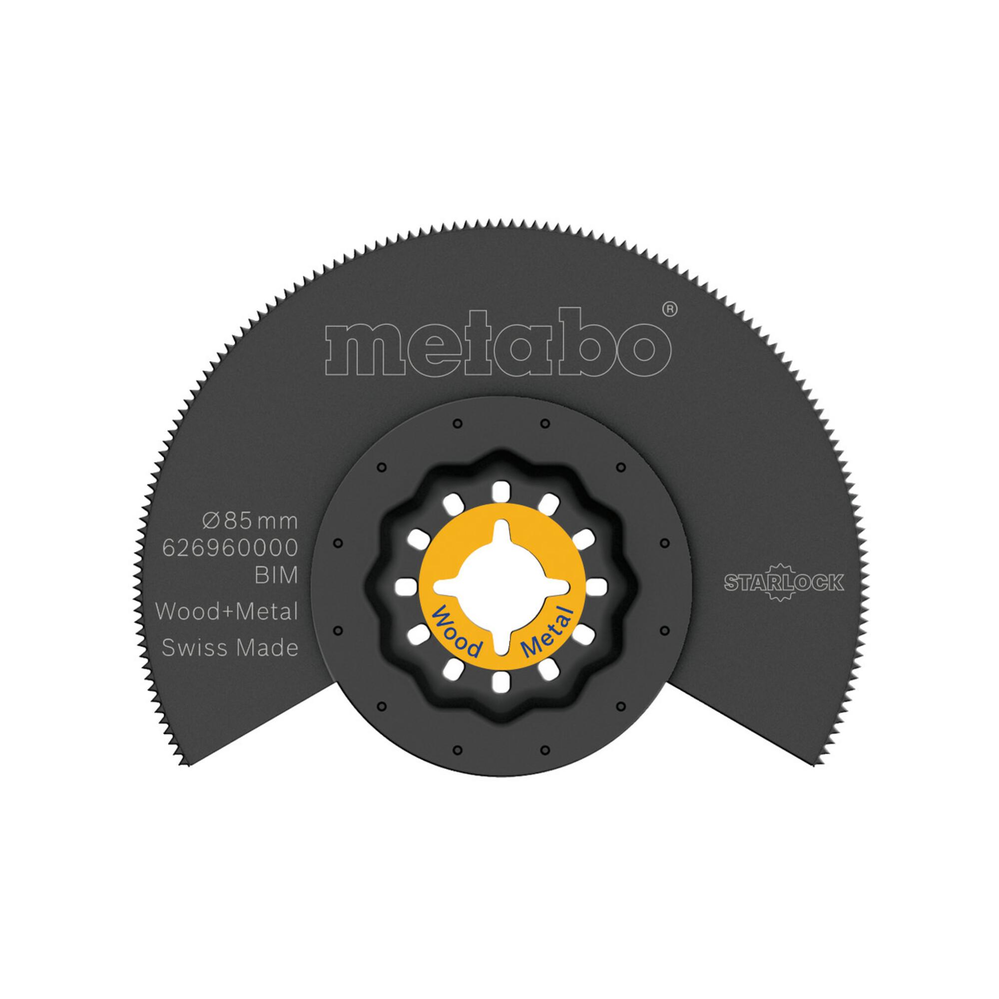 Metabo Segmentsägeblatt, Holz und Metall, BiM, Ø85 mm (626960000)