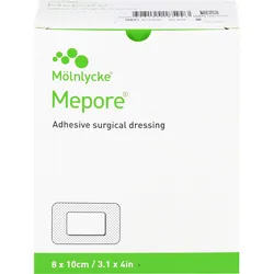 Mepore Wundschnellverband Steril 8x10cm 50 ST