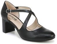Women's Tracy Pump by LifeStride in Black Faux Leather (Size 7 1/2 M)