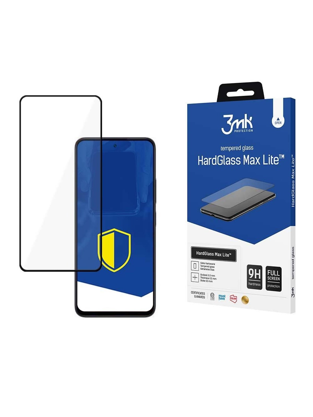 3mk HardGlass Max Lite - Poco M6 Pro 5G