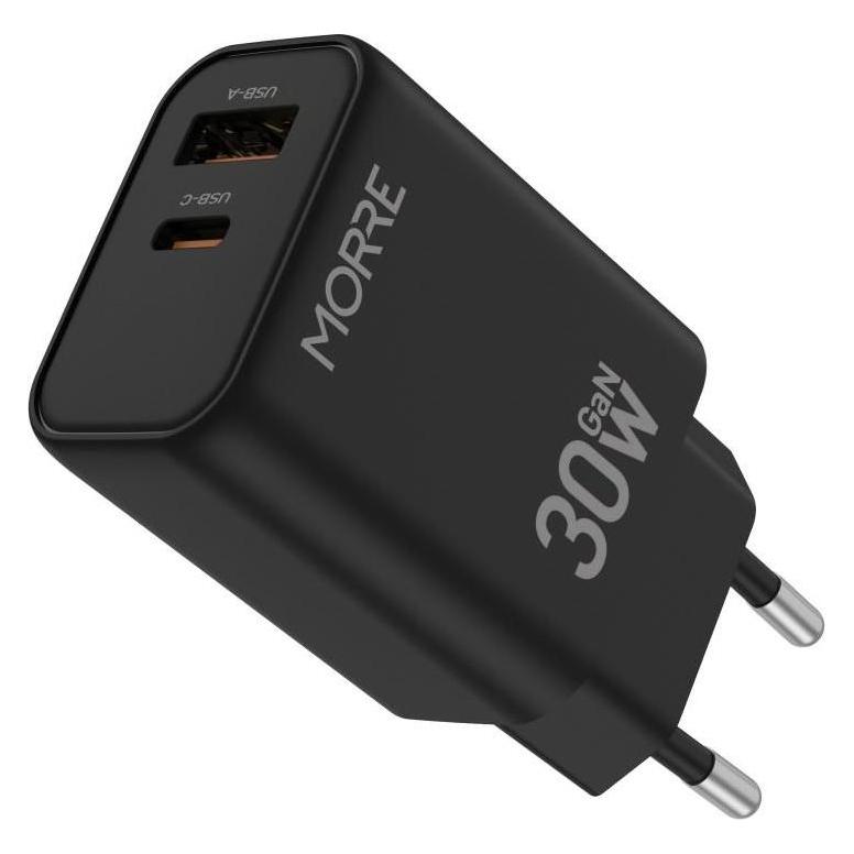 Tiross Morre USB/USB-C Ladegerät 30W Schwarz (30 W) (61539309)