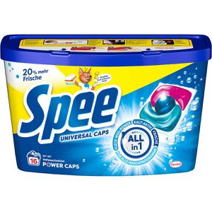 Spee Waschmittel Power Caps Universal 4+1, Caps, 192 g, Waschladungen 16