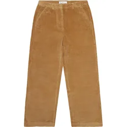 KnowledgeCotton Apparel, Damen, Outdoorhose, Bora Wide Corduroy, Braun
