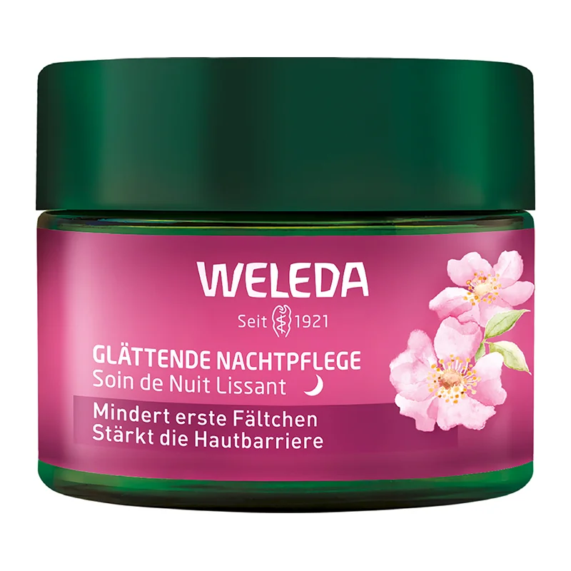 Weleda Glättende Nachtpflege Wildrose und Weisser Tee, 40ml 006934CH