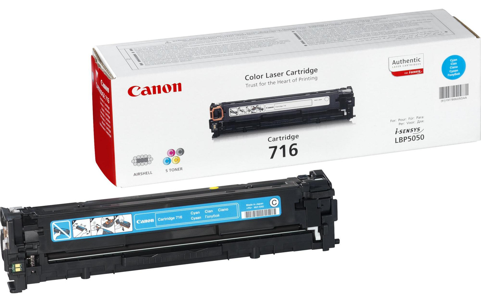 Canon Original Tonerkartusche Cyan CRG716C (1979B002)