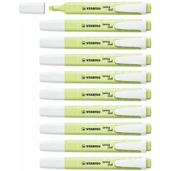 Stabilo, Marker, Textmarker - swing cool Pastel - 10er Pack - Prise von Limette (10x)
