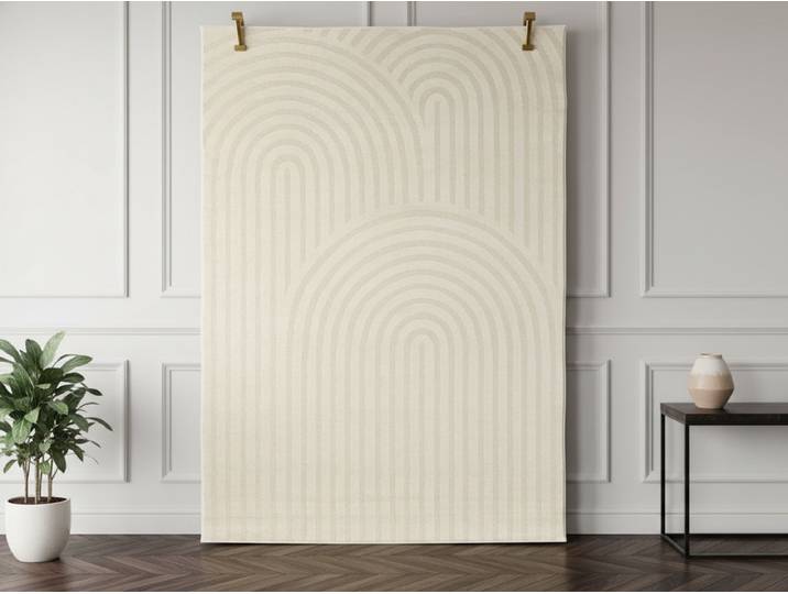 Tapis poils courts JADA motifs abstraits