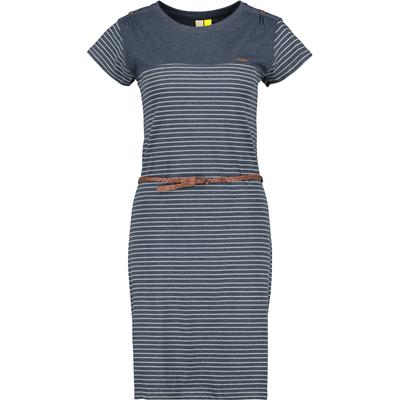 Jerseykleid ALIFE & KICKIN, Damen, Gr. L, Normalgrößen, blau (marine), 60% Baumwolle, 40% Polyester, Kleider Jerseykleid