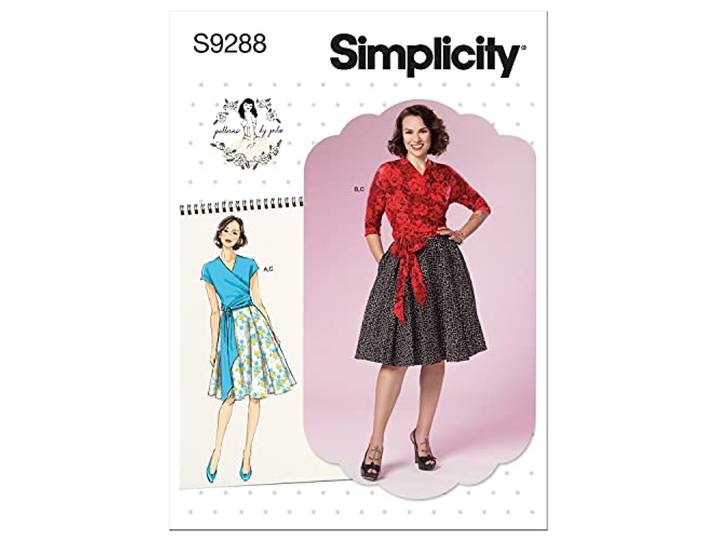 SIMPLICITY SS9288A5 Misses Sportkleding A5 (6-8-10-12-14), Wit