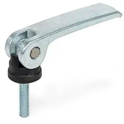 Exzenterspanner, Hebel Stahl, mit Schraube (927.3-44-M5-16-B)