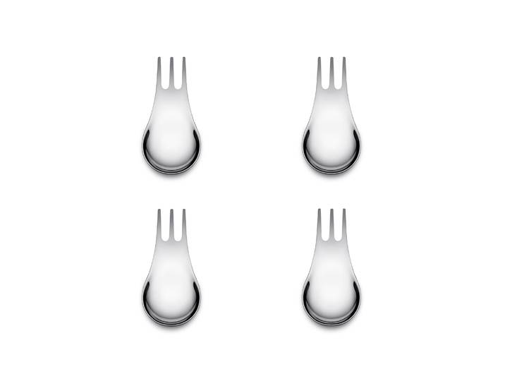 Alessi - Fourchette Moscardino - Métal - Acier inoxydable - Designer Matteo Ragni