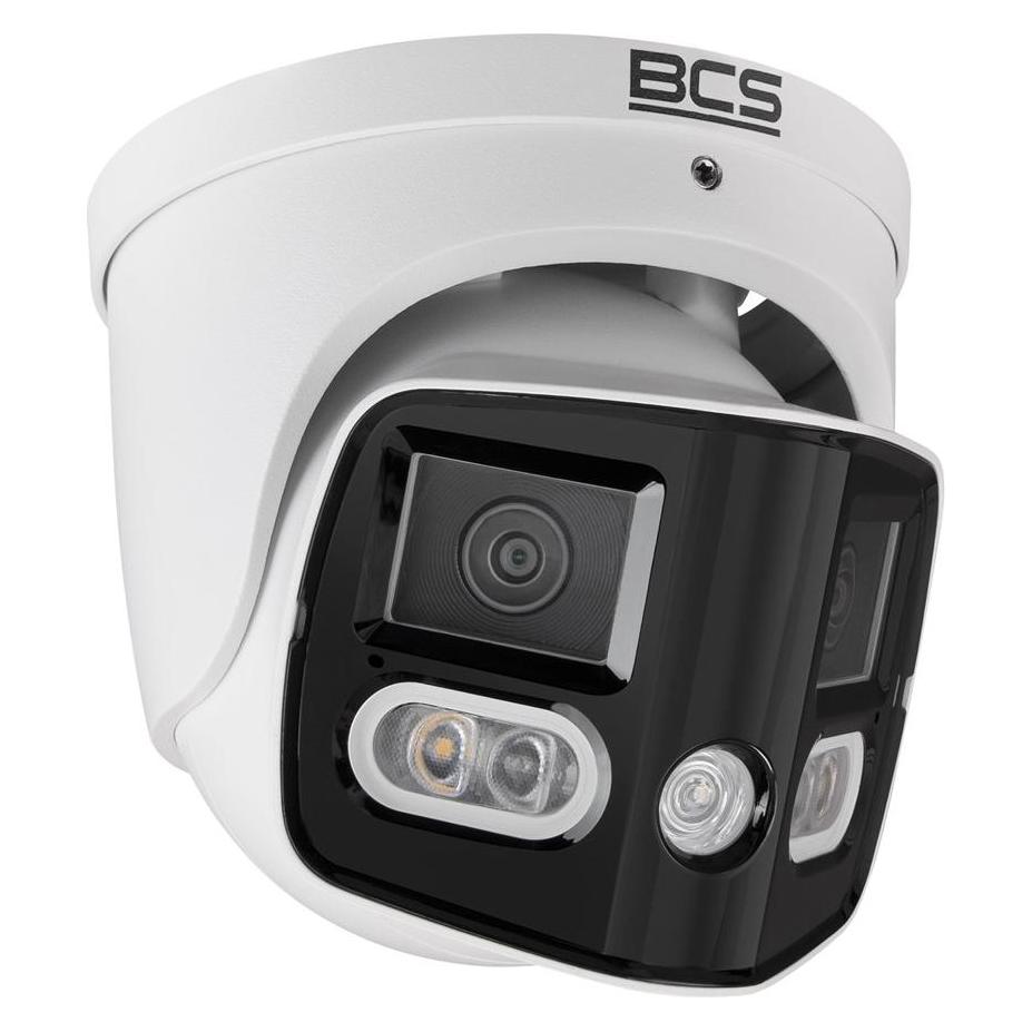 BCS BCS-L-PEIP2X4FCR2L2-Ai1 IP-Dome-Kamera 8MP mit Panoramaansicht und NightColor-Technologie (BCS-L-PEIP2X4FCR2L2-Ai1)