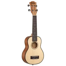 Cascha Sopran Ukulele Fichte Solid Top (Sopran, Soprano), Ukulele, Braun