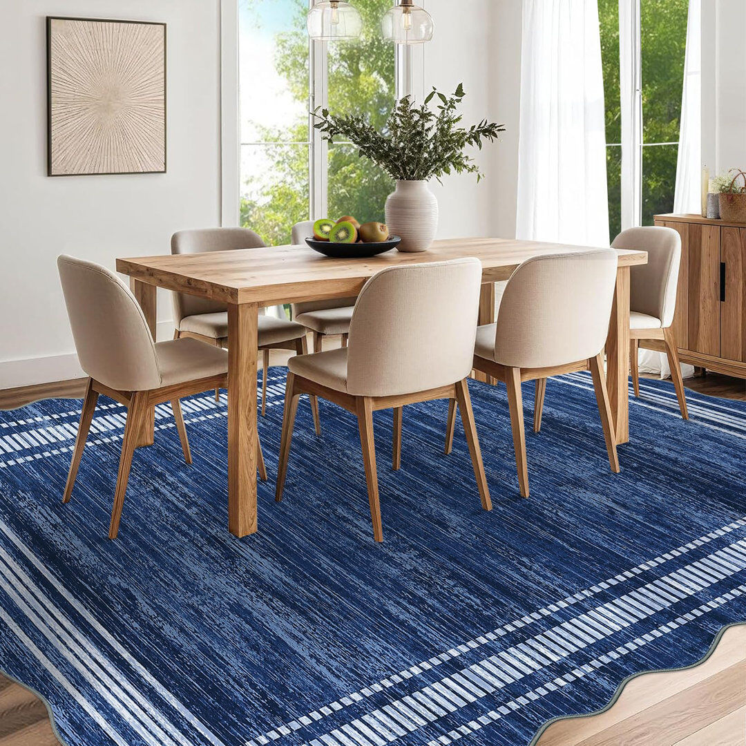 Latitude Vive Floral Area Rug Navy Blue 160*230cm