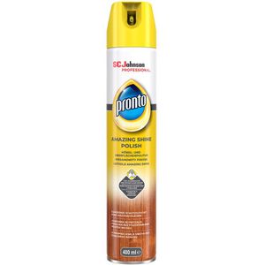 Pronto Möbelpolitur Möbel- und Oberflächenpolitur, Professional, für Holz & harte Oberflächen, 400ml