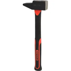 KS Tools Schlosserhammer, Fiberglasstiel, französische Form - 142.1101