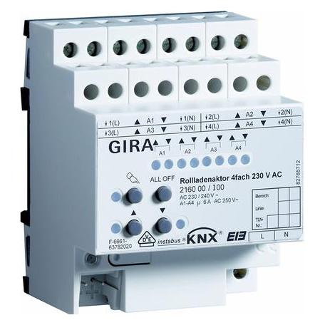 Gira Rollladenaktor KNX/EIB REG 216000 (Rolladenaktor) (216000)