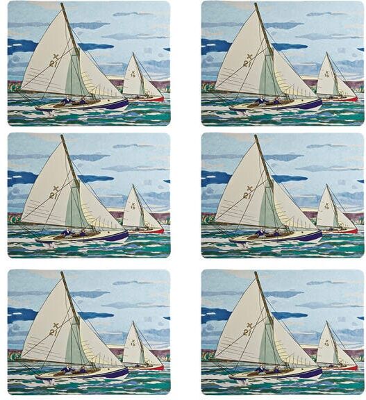 Denby Set Of 6 Sailing Placemats