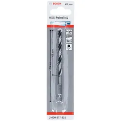 Bosch HSS PointTeQ HEX Metallbohrer DIN338 7,0mm, 1er VE, 2608577531