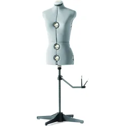 Singer Schneiderpuppe, Nähzubehör, Schwarz, Grau