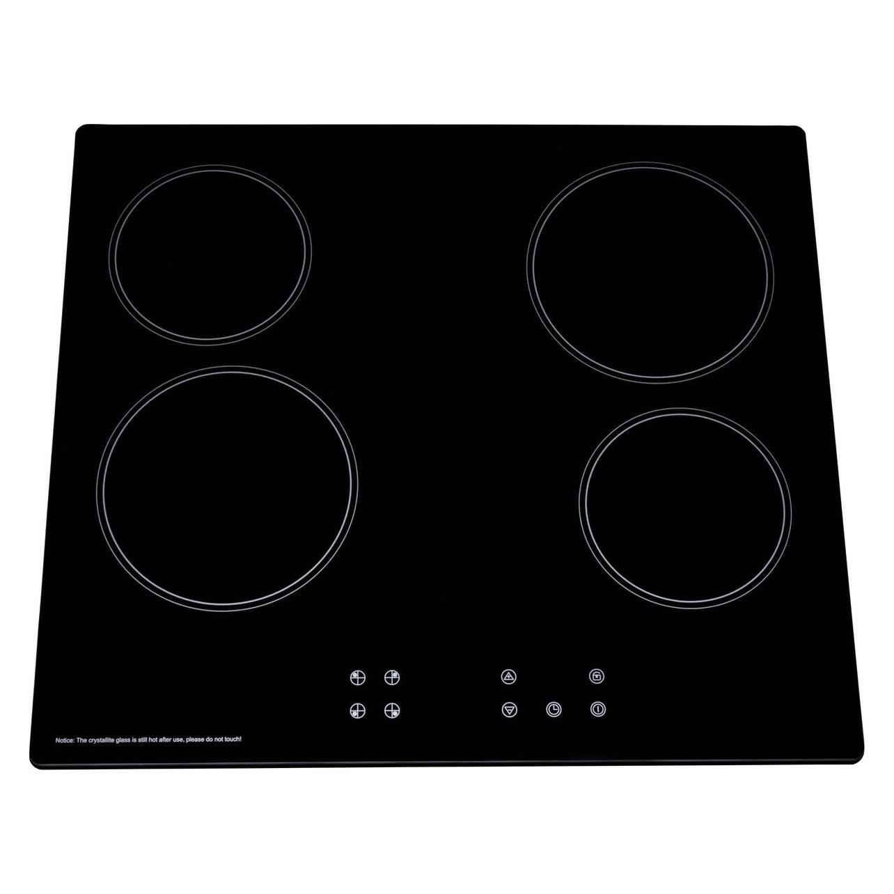 Exquisit EKC601-2 (58 cm, Glaskeramik Kochfeld) (0450074)
