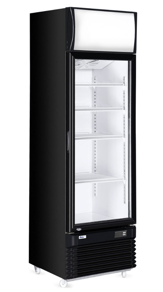 HENDI Kühlschrank mit einer Glastüre 360 l