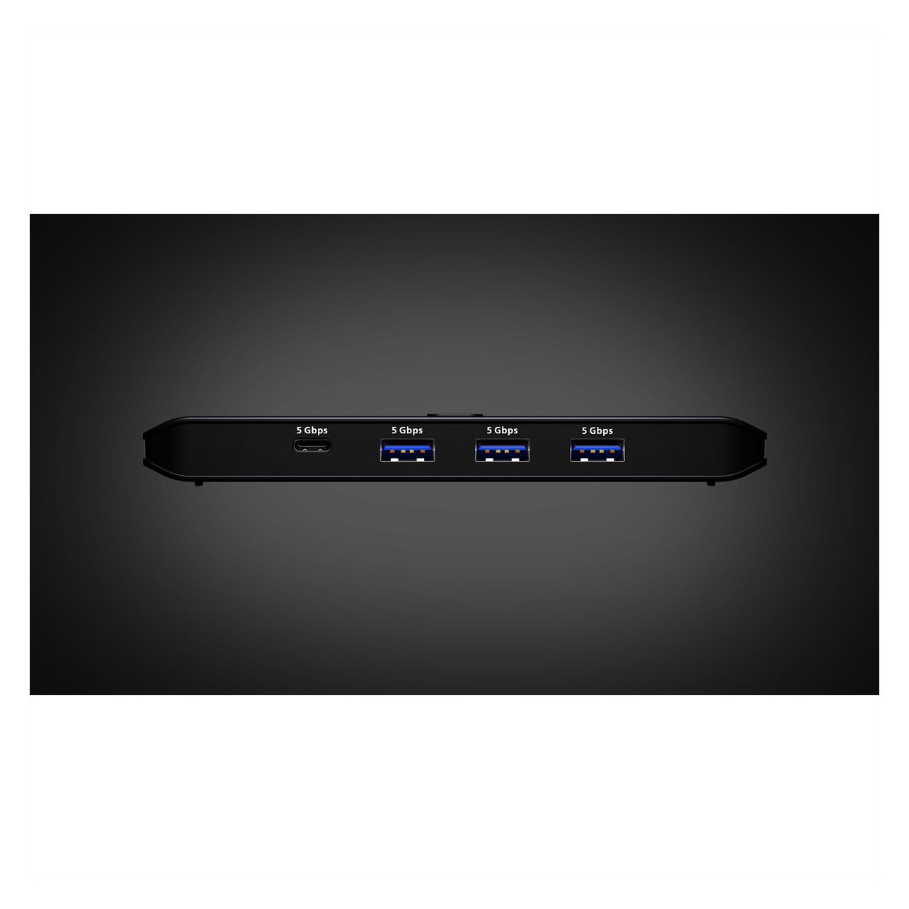 Aten US5324 USB 3.2 Umschalter 2x4 Sharing Switch (2x Host A+C / 4x Device) (US5324)