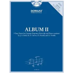 Album Band 2 (+CD) für Sopranblockflöte und Bc, Fachbücher