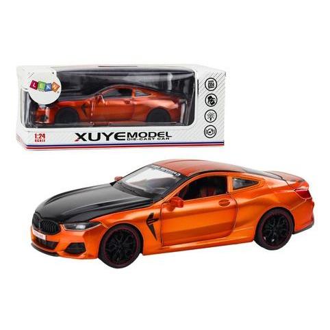 Lean Toys Sportwagen, Metall, oranger Friktionsantrieb. (49677362)