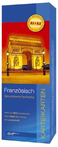 Karteikarten. Grundwortschatz Französisch: 860 Karteikarten, über 2100 Stichwörter. Mit Lautschrift - Preis vom 09.10.2026 07:28:09 h