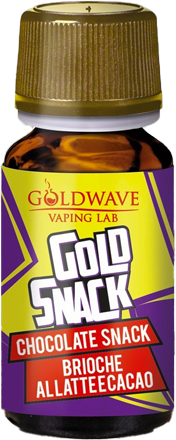 Goldwave Chocolate Snack Aroma Concentrato 10ml Pan Di Spagna Latte Cacao