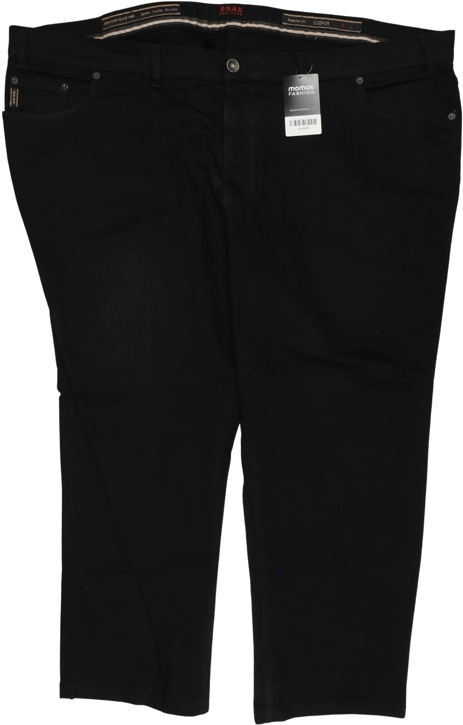 Brax Herren Jeans, Schwarz, Gr. W50, Baumwolle / Elasthan - Second Hand