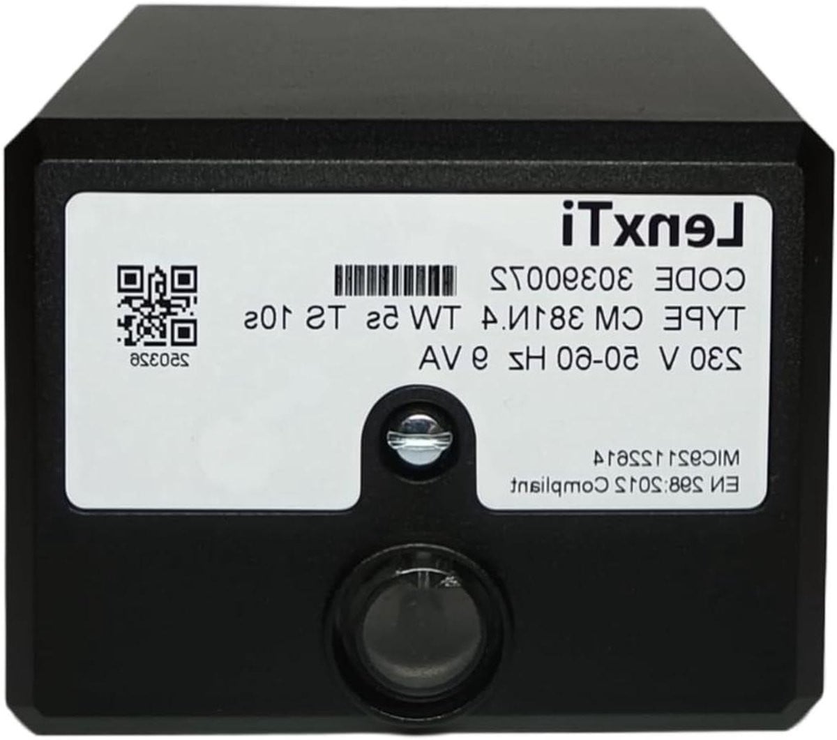 LenxTi CM381N.4 30390072 Brander Controller voor gasbranders en gasbrandapparaten met of zonder ventilator (handmatige reset)