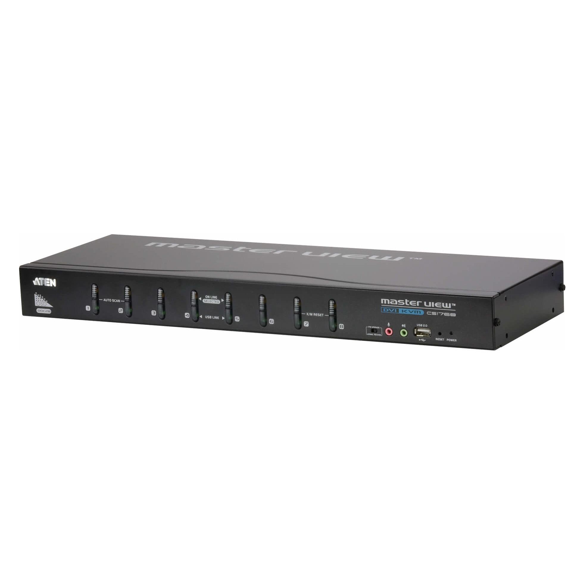 Aten CS1768 KVM-/Audio-Switch (CS1768-AT-G)