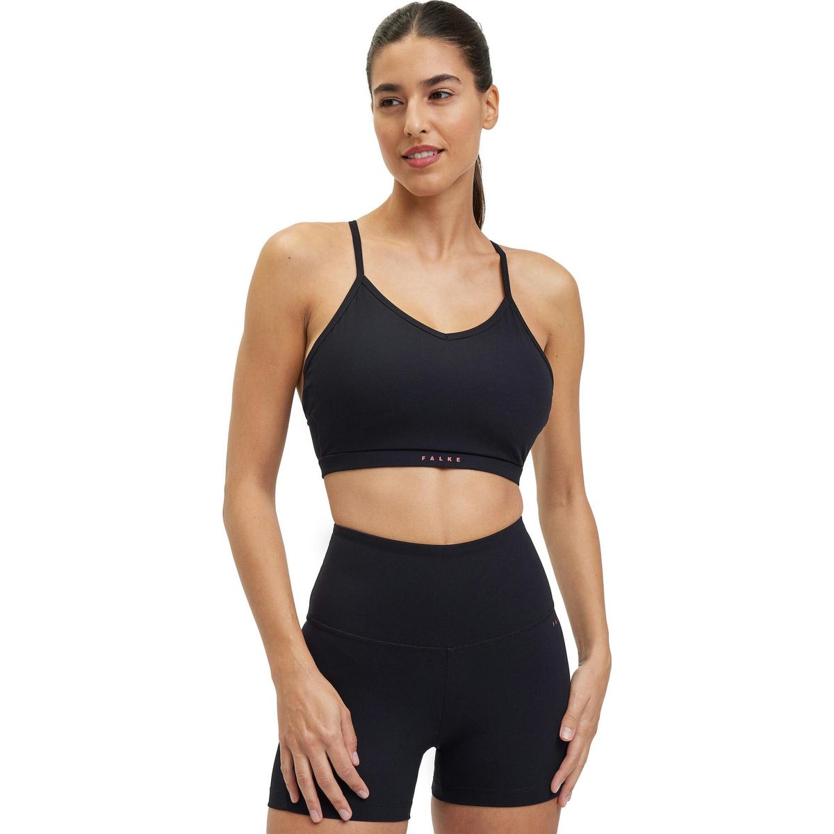 Falke Damen Training Sport-bh black (3000) S 37288-3000-S