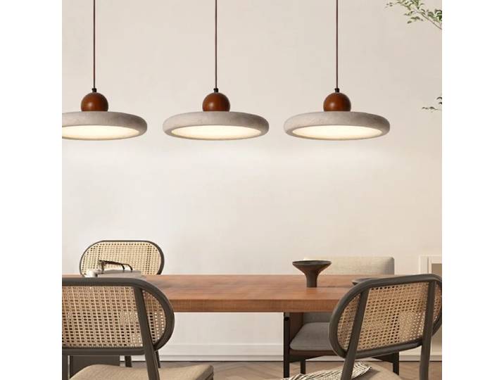 Nouveau design de pierre LED lustres salon Table à manger Bar chambre cuisine créative suspension lampe éclairage à la maison décoration
