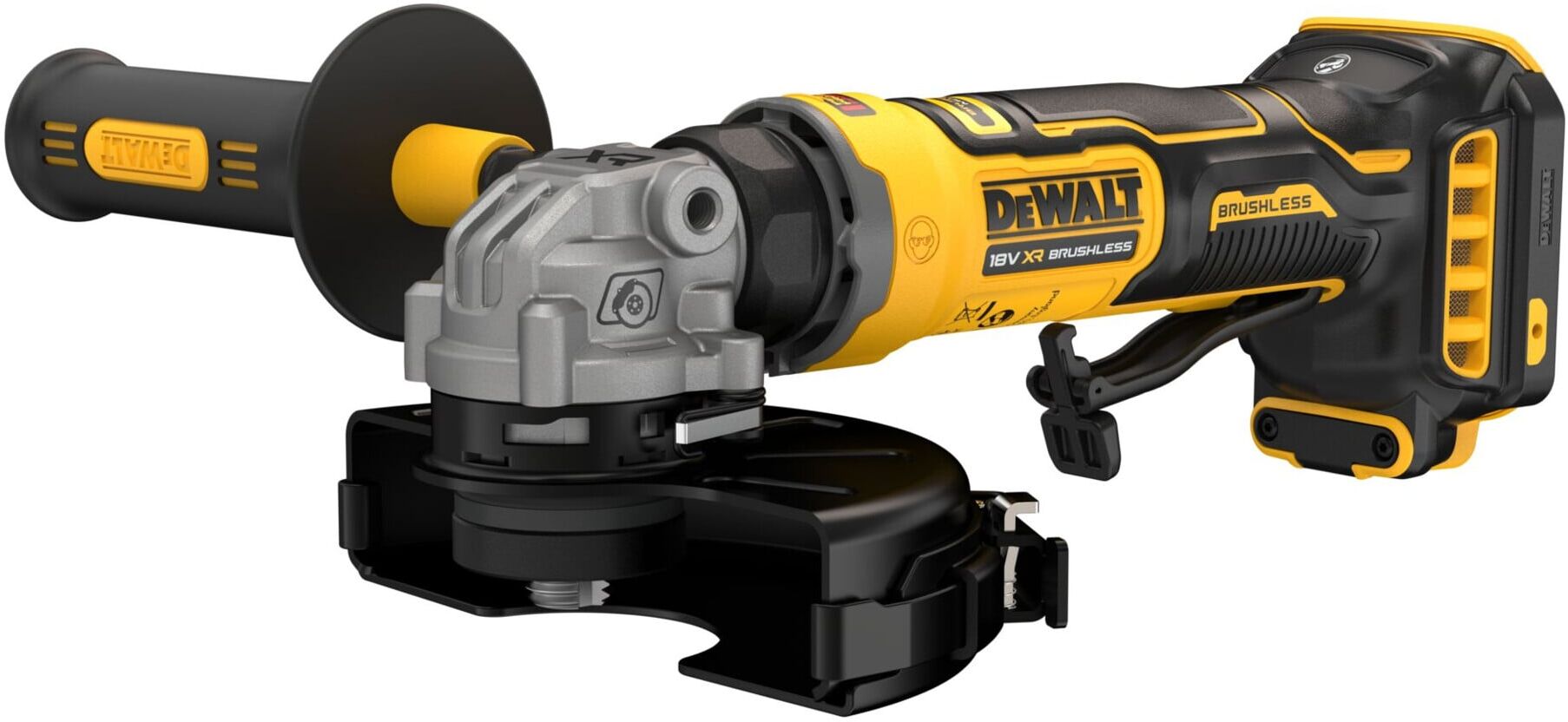 Stanley Akku-Kompakt-Winkelschleifer 18 Volt 125 mm Basisversion (DCG404N-XJ)