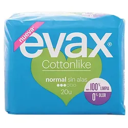 Evax Cottonlike Normal Damenbinden Mit 20 Einheiten