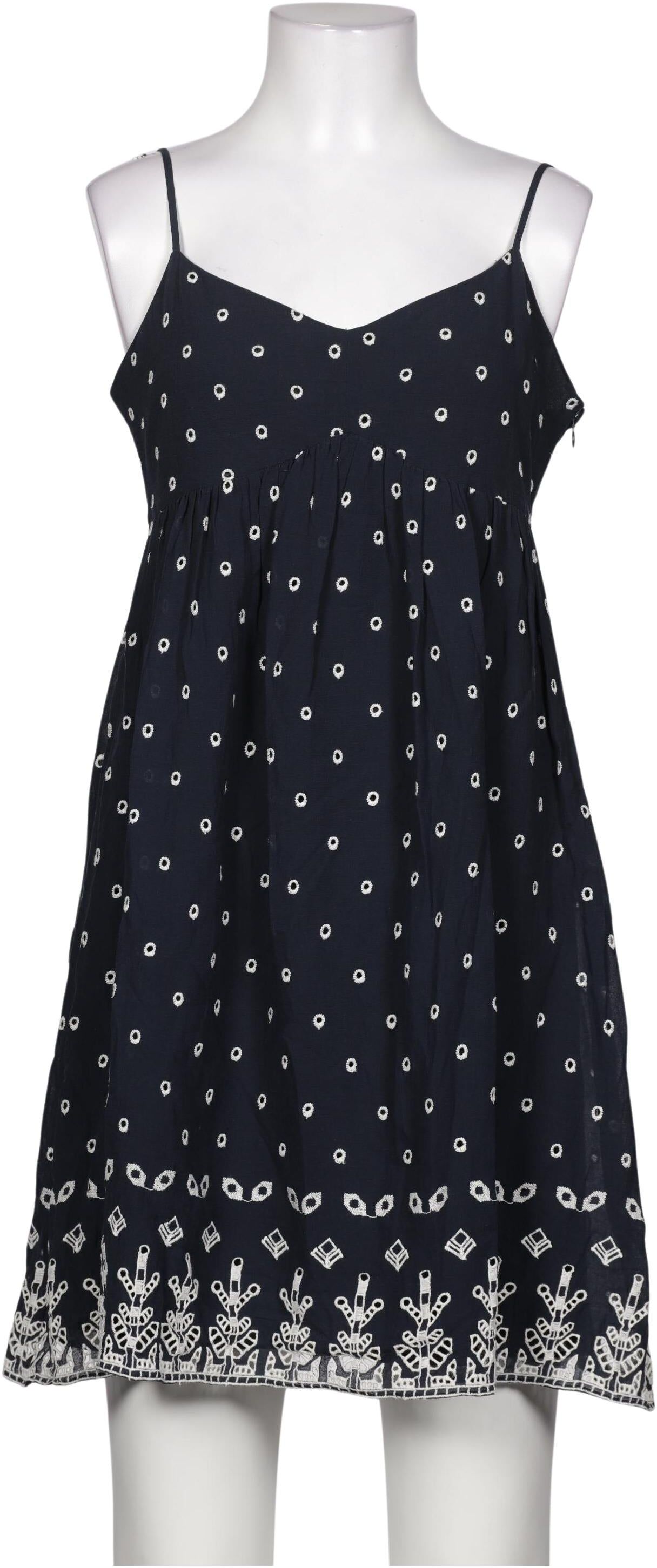 Derek LAM Damen Kleid, Marineblau, Gr. M (US 6), Baumwolle / Synthetik - Second Hand
