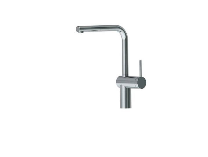 KWC Küchenarmatur Naber Livello 5E Fensterarmatur mit ausziehbarem Auslauf Edelstahl Hoc