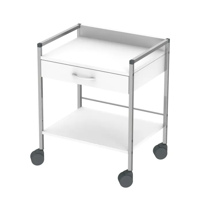 HAEBERLE GmbH + Co. KG Haeberle Variocar 60, verchromtes Gestell 1 Schublade 8069